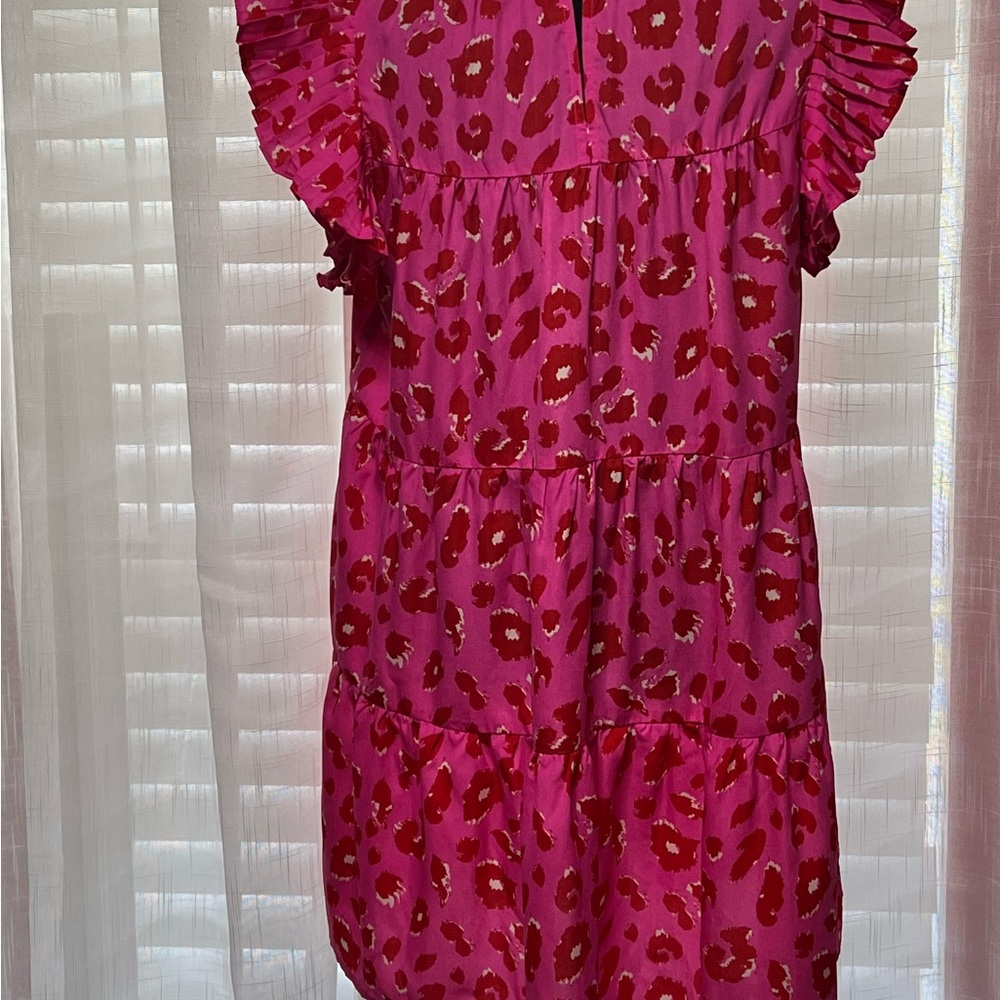 Leopard print dress